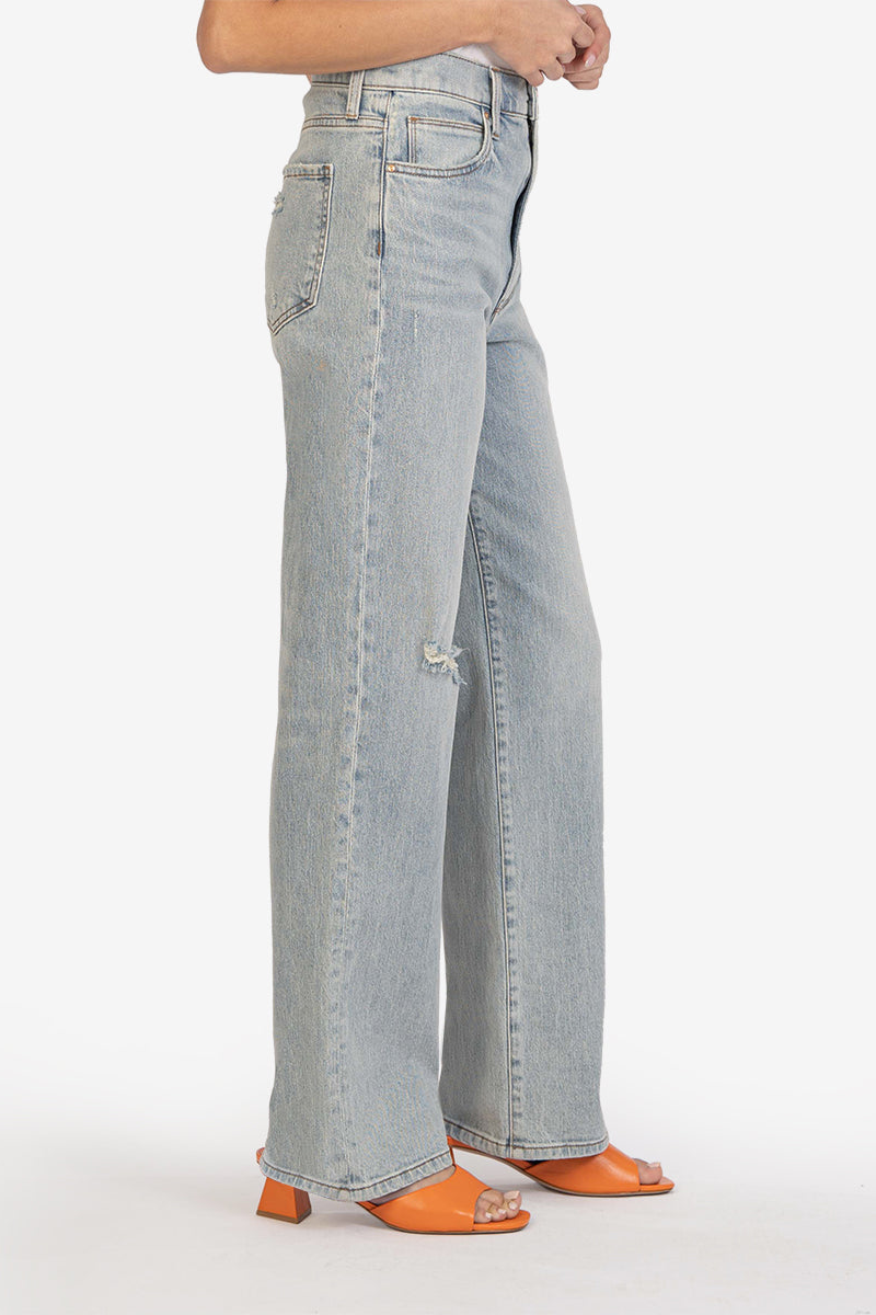 Sienna High Rise Wide Leg- Dedication Wash