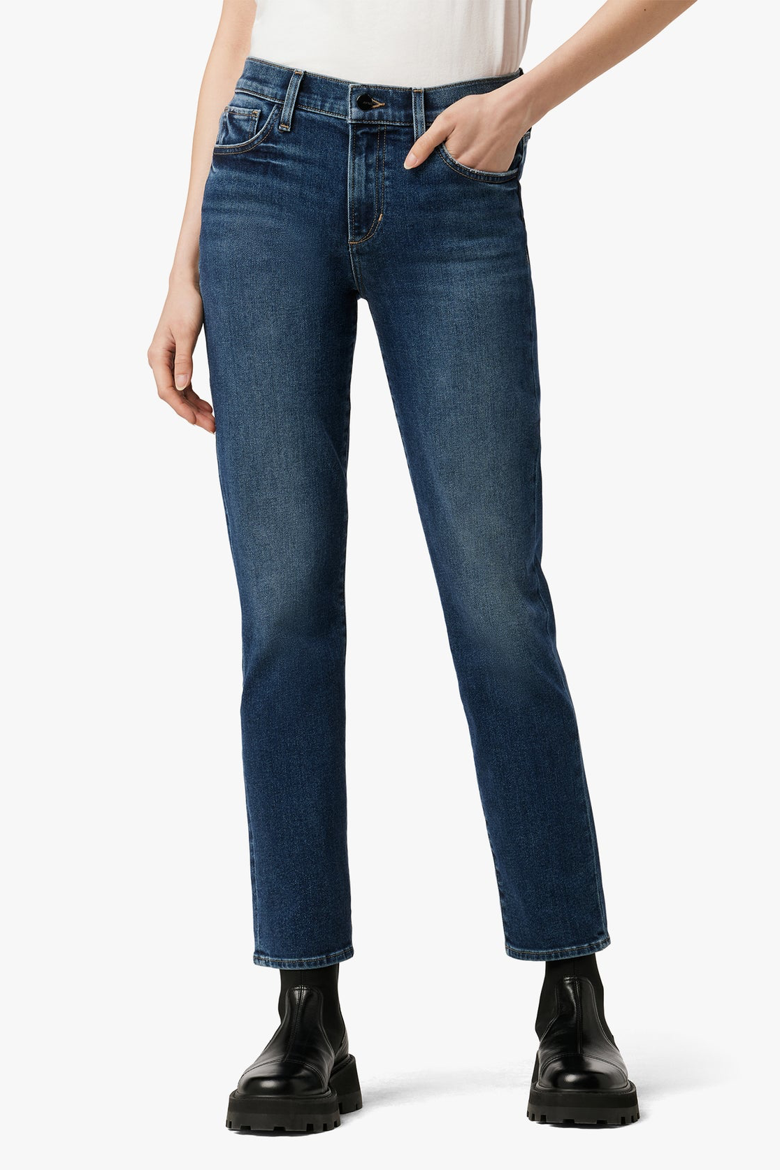 The Lara Mid Rise Cigarette Jean- Traveler
