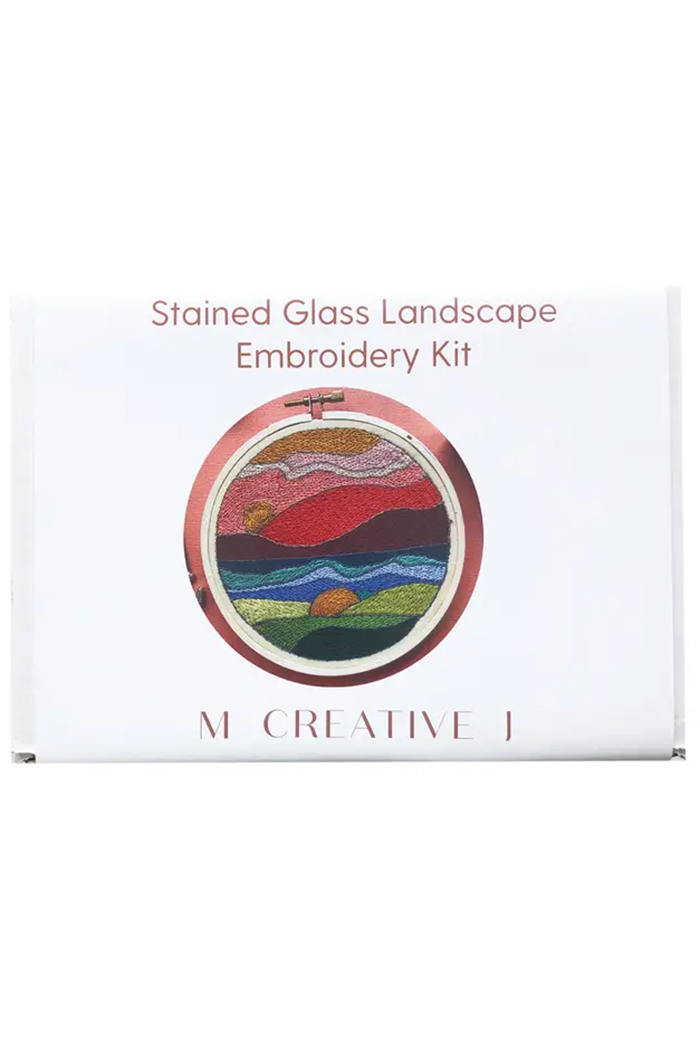 Stained Glass Embroidery Kit