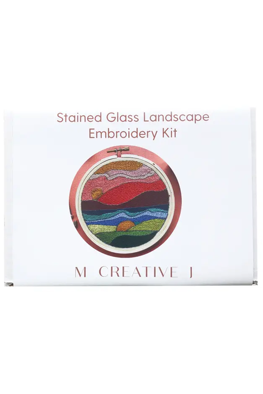 Stained Glass Embroidery Kit