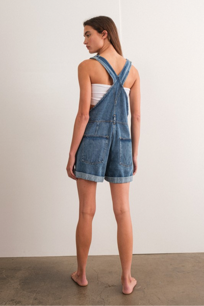 "Elena" Denim Shortall