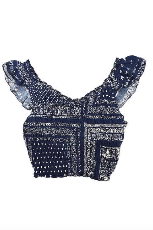 Bandana Tie Top