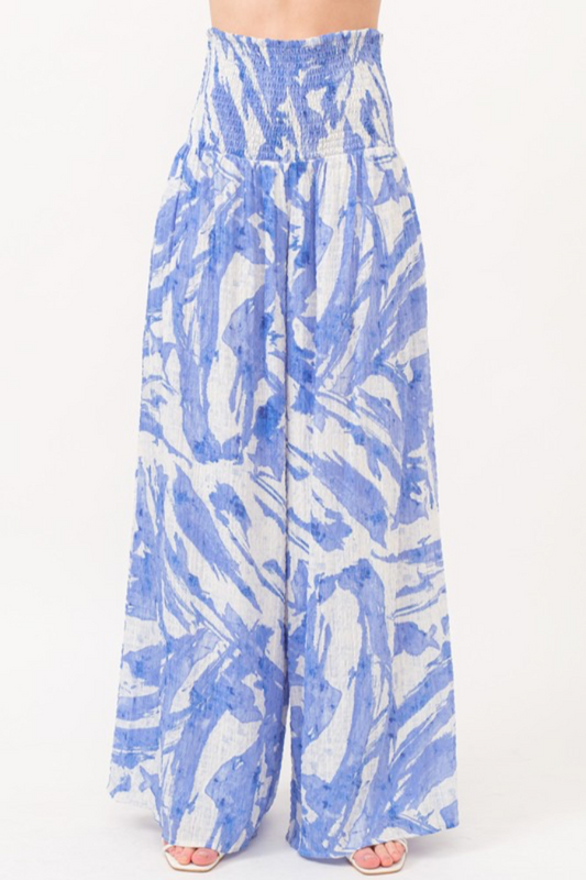 Abstract Wide Leg