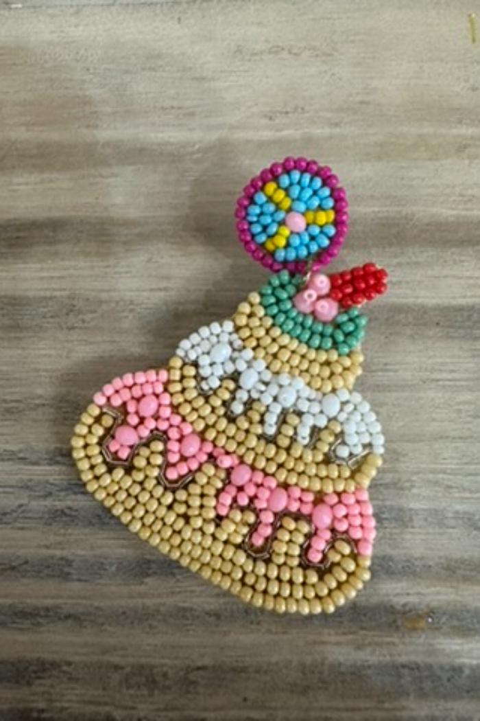 Birthday Cake Earrings