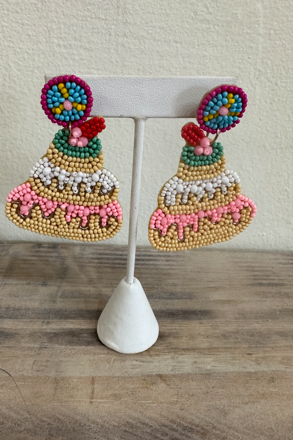 Birthday Cake Earrings