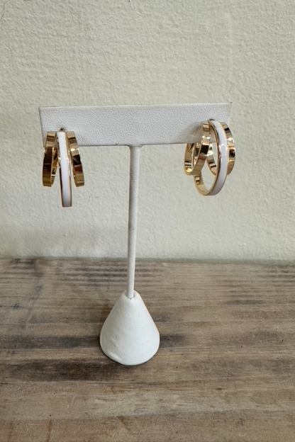 Triple Hoop Earrings