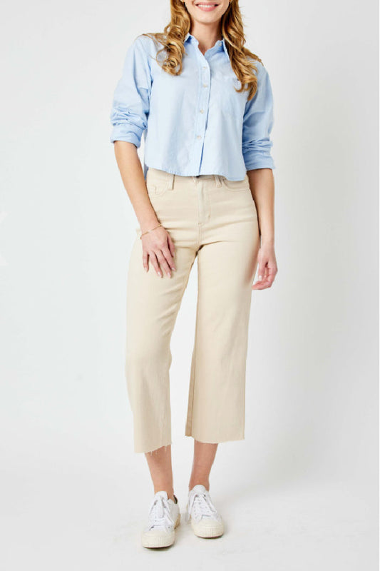 Wide Leg Cropped