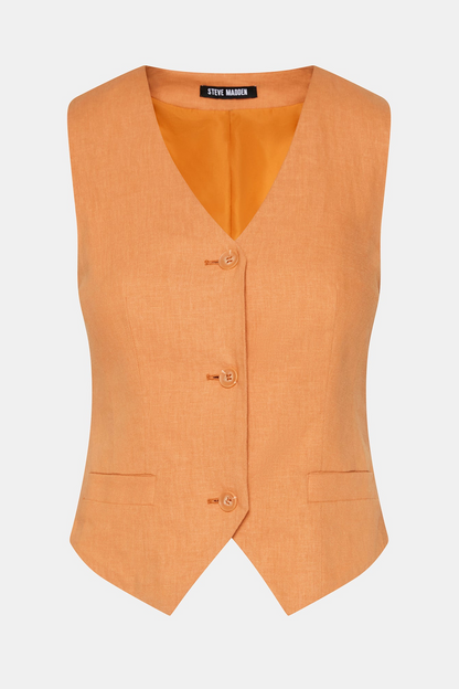 Selene Vest - Caramel