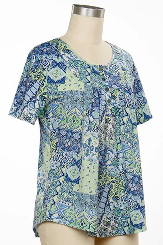 SS Bandana Print - plus