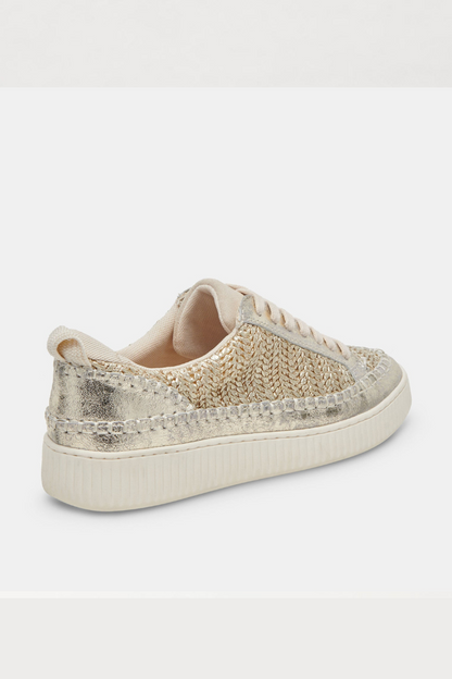 Nicona Sneakers- Gold Woven