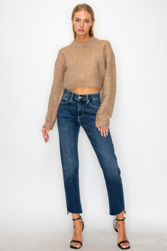 Tummy Control High Rise Jeans - Plus