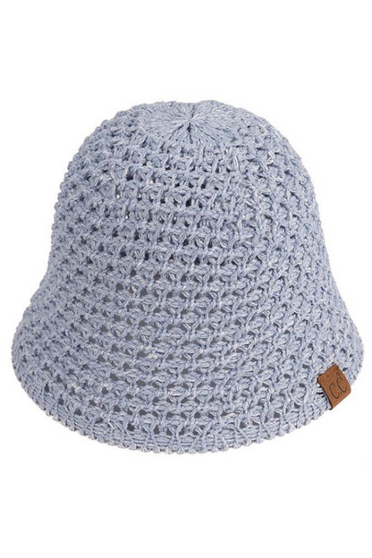 C.C Solid Knit Bucket Hat