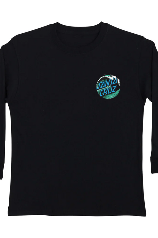 Wave Dot LS Midweight T-Shirt Youth