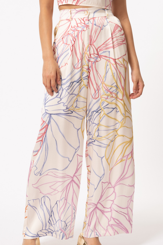 "Philo" Button Front Pant