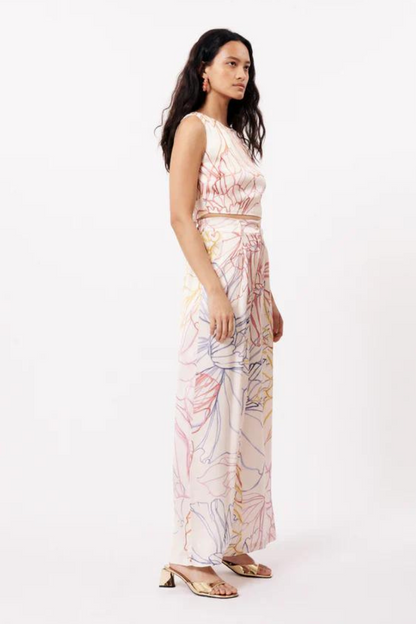 "Lola" S/L Open Back Top