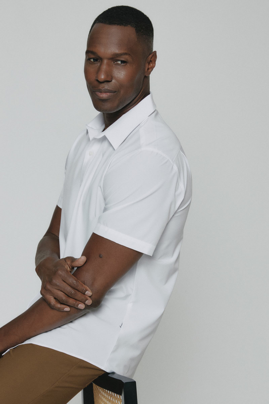 Siena Short Sleeve Shirt- White