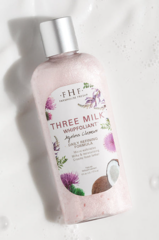 Three Milk™ Whipfoliant™ Ageless Cleanser 6 oz