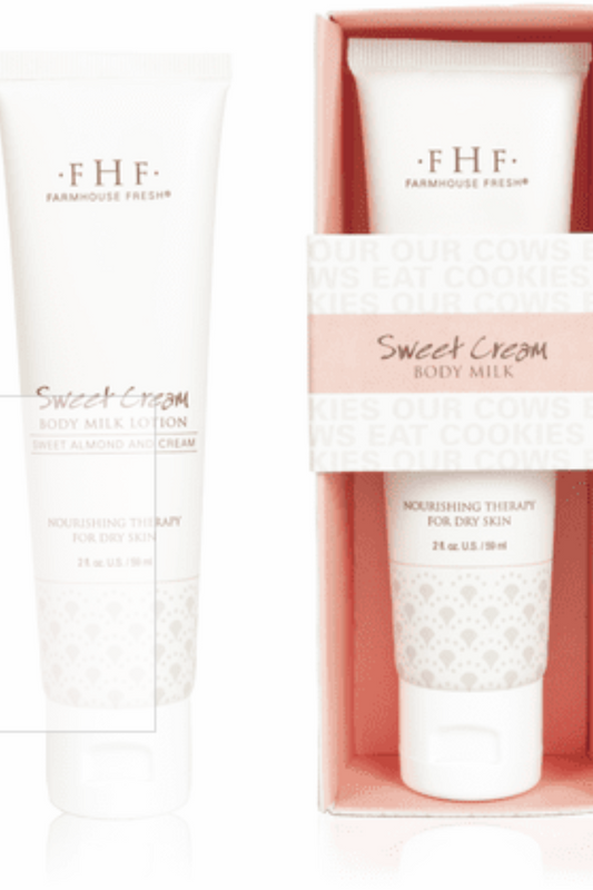 Sweet Cream Body Milk Travel Lotion