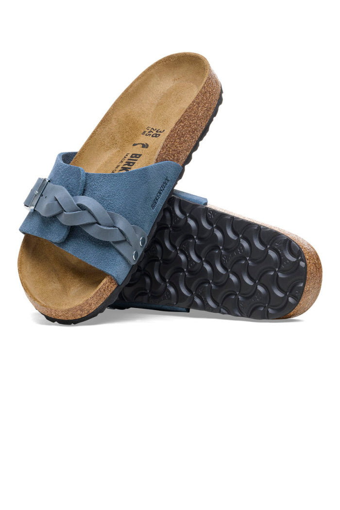 BIRKENSTOCK OITA BRAIDED SUEDE LEATHER