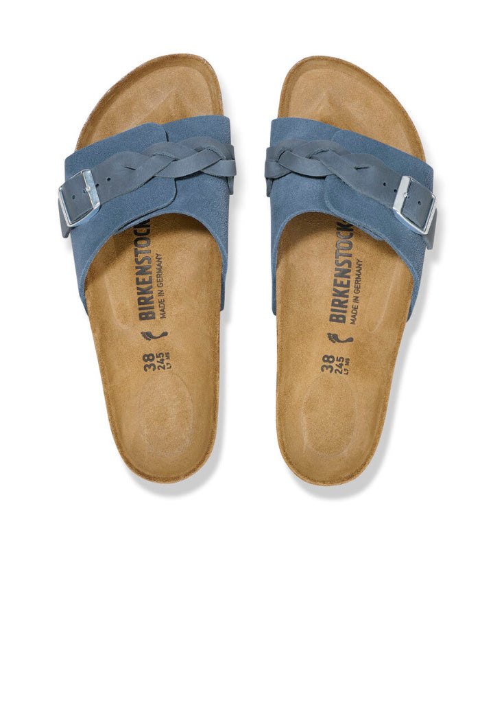 BIRKENSTOCK OITA BRAIDED SUEDE LEATHER