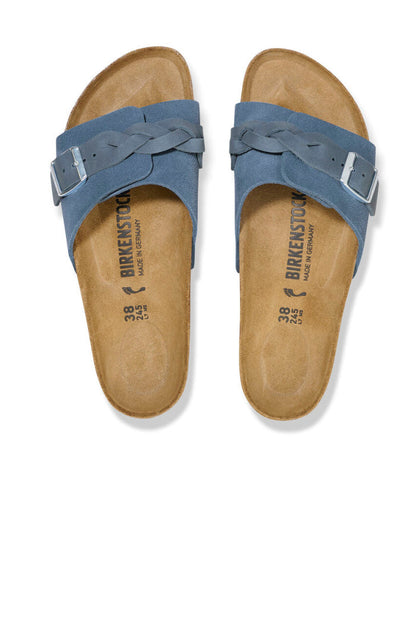BIRKENSTOCK OITA BRAIDED SUEDE LEATHER