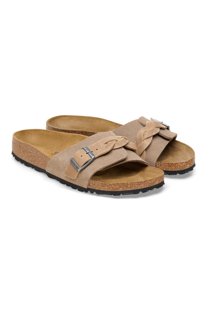 BIRKENSTOCK OITA BRAIDED SUEDE LEATHER