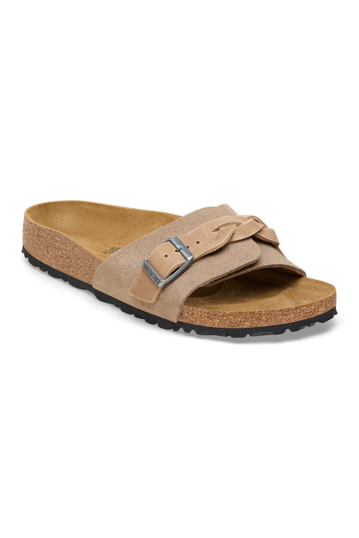 BIRKENSTOCK OITA BRAIDED SUEDE LEATHER