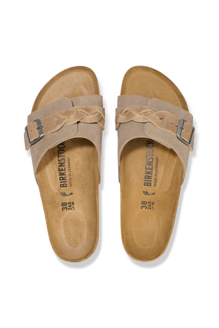 BIRKENSTOCK OITA BRAIDED SUEDE LEATHER