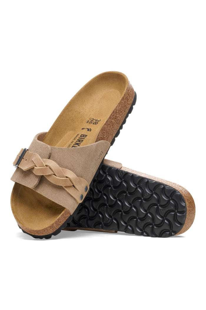 BIRKENSTOCK OITA BRAIDED SUEDE LEATHER