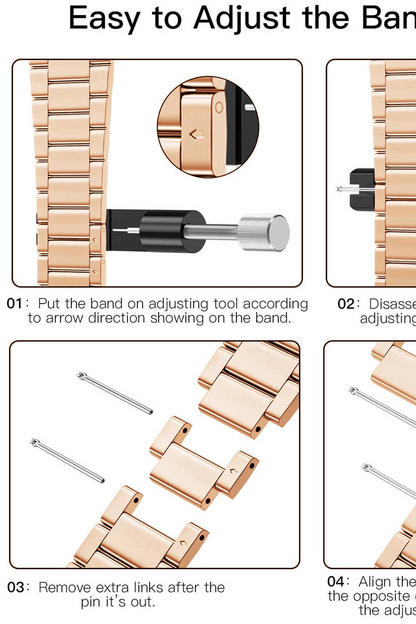 Stainless Steel Apple Watch Band