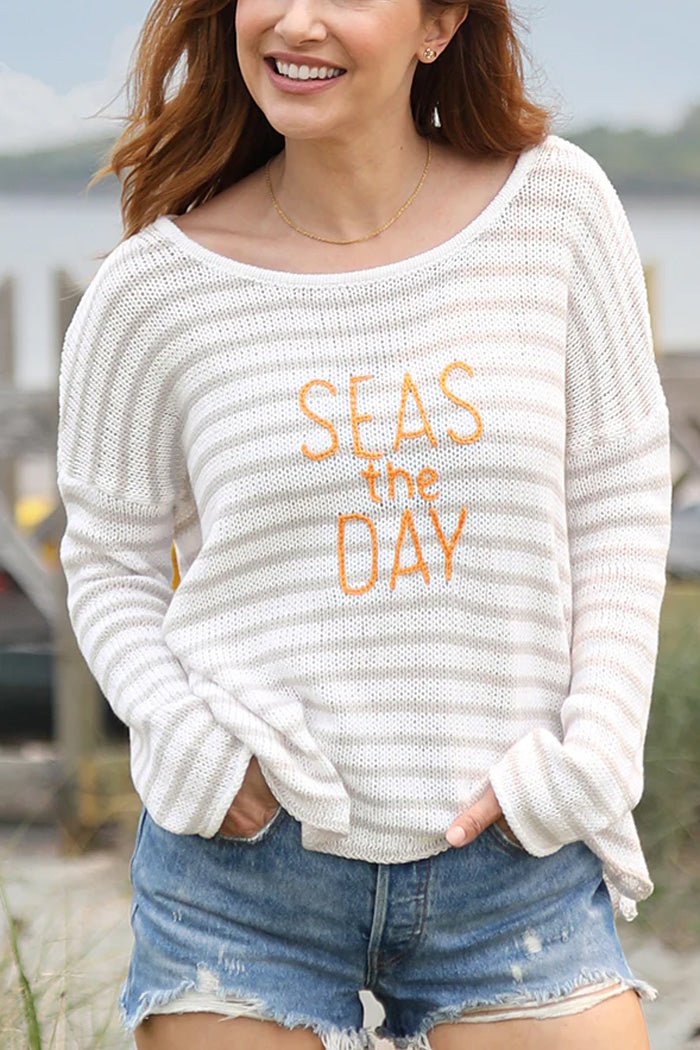 Seas The Day Cotton Crew