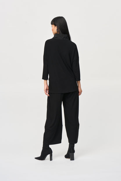 Silky Knit Cropped Jumpsuit