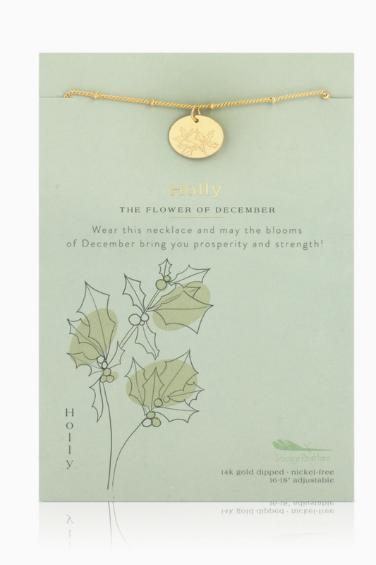 Birth Flower Necklace