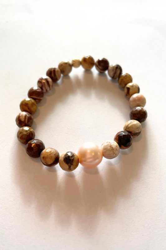Zebra Jasper Bracelet