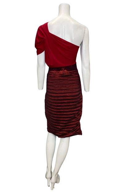 One Shoulder Love Me Dress