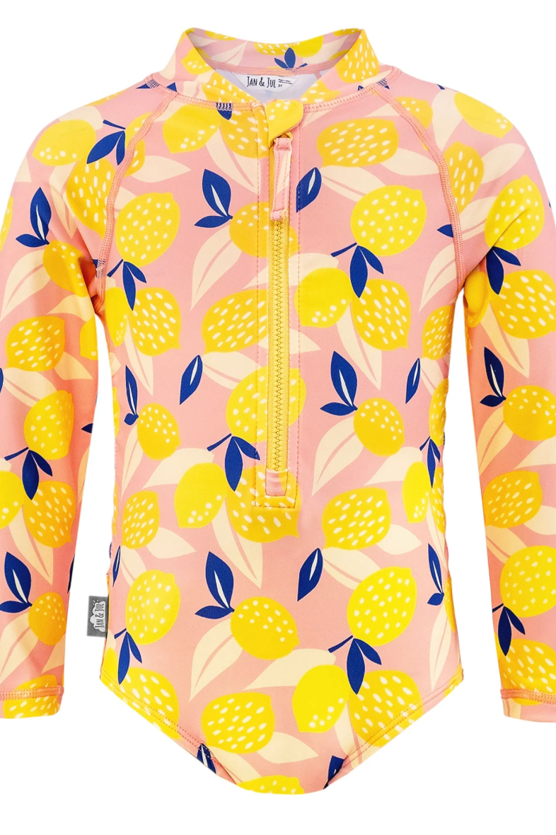 Summer Citrus One Piece Swimsuit