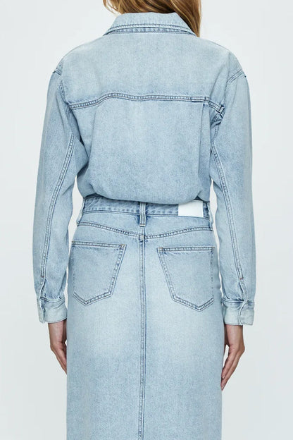 AMIRA DENIM DRESS