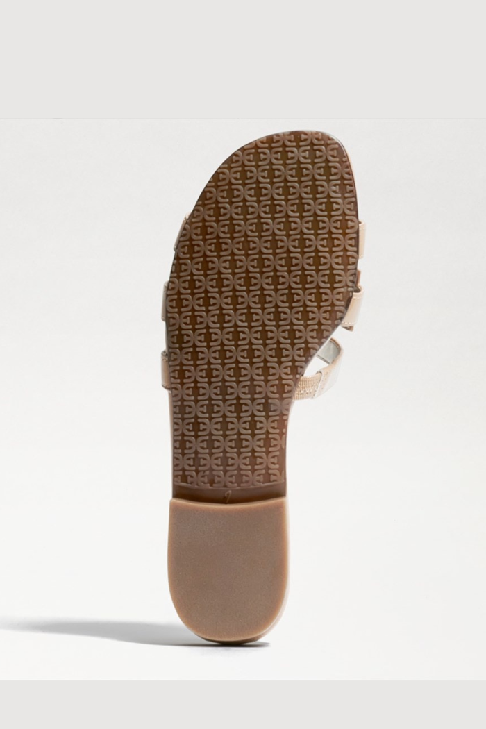 Bay Slide Sandal - Almond Patent