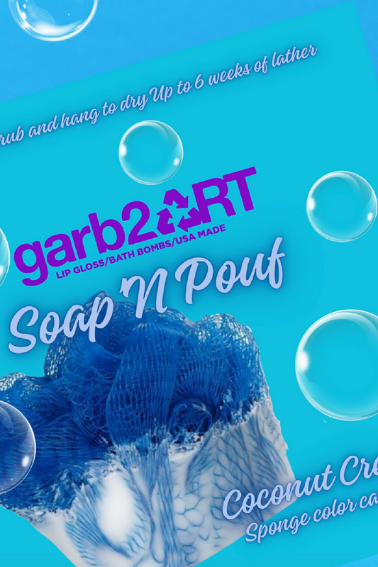 Soap n Pouf Coconut