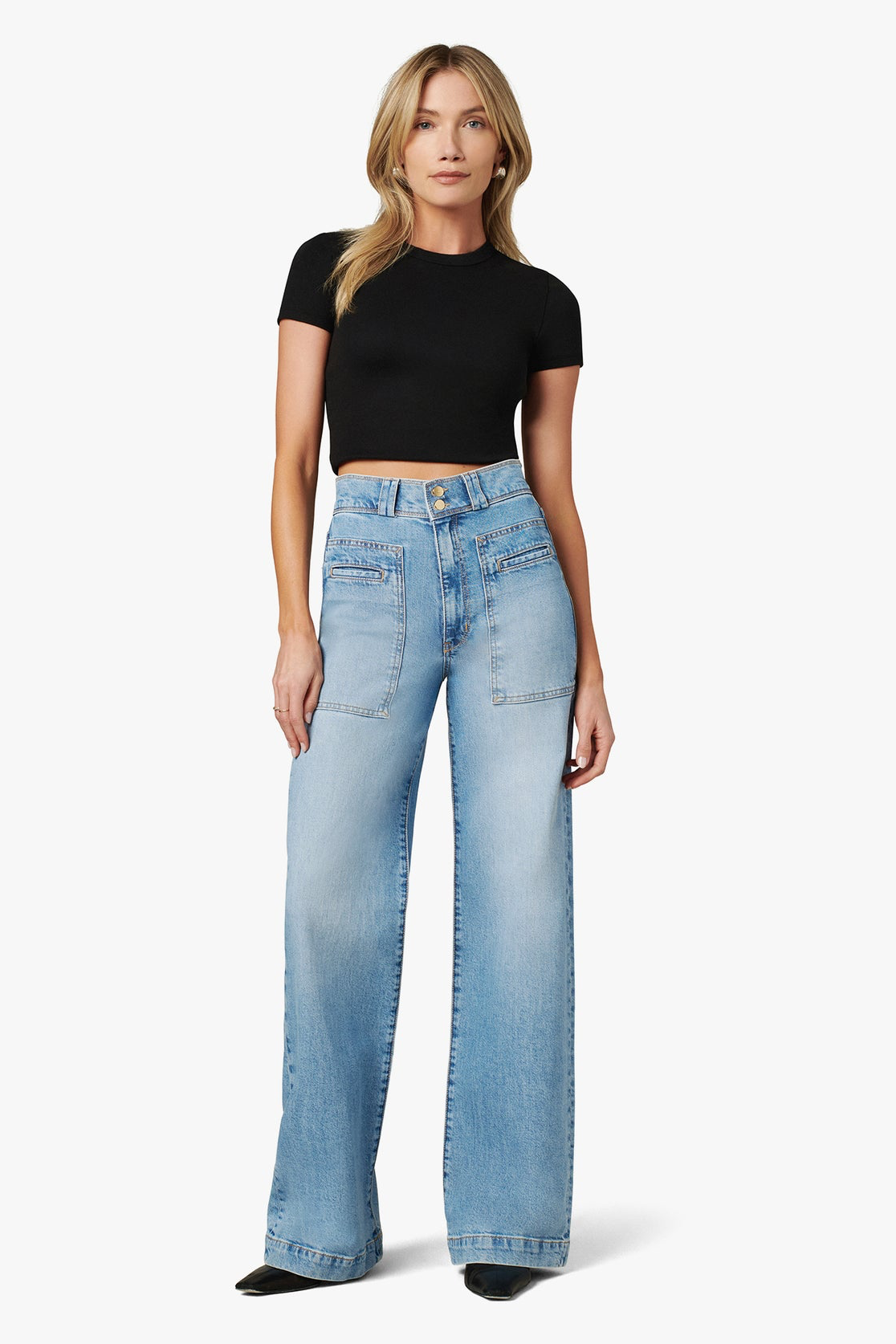 The Jane Super High Rise Wide Leg //  32" Inseam - Get It Together