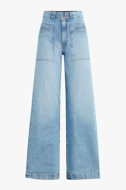 The Jane Super High Rise Wide Leg //  32" Inseam - Get It Together