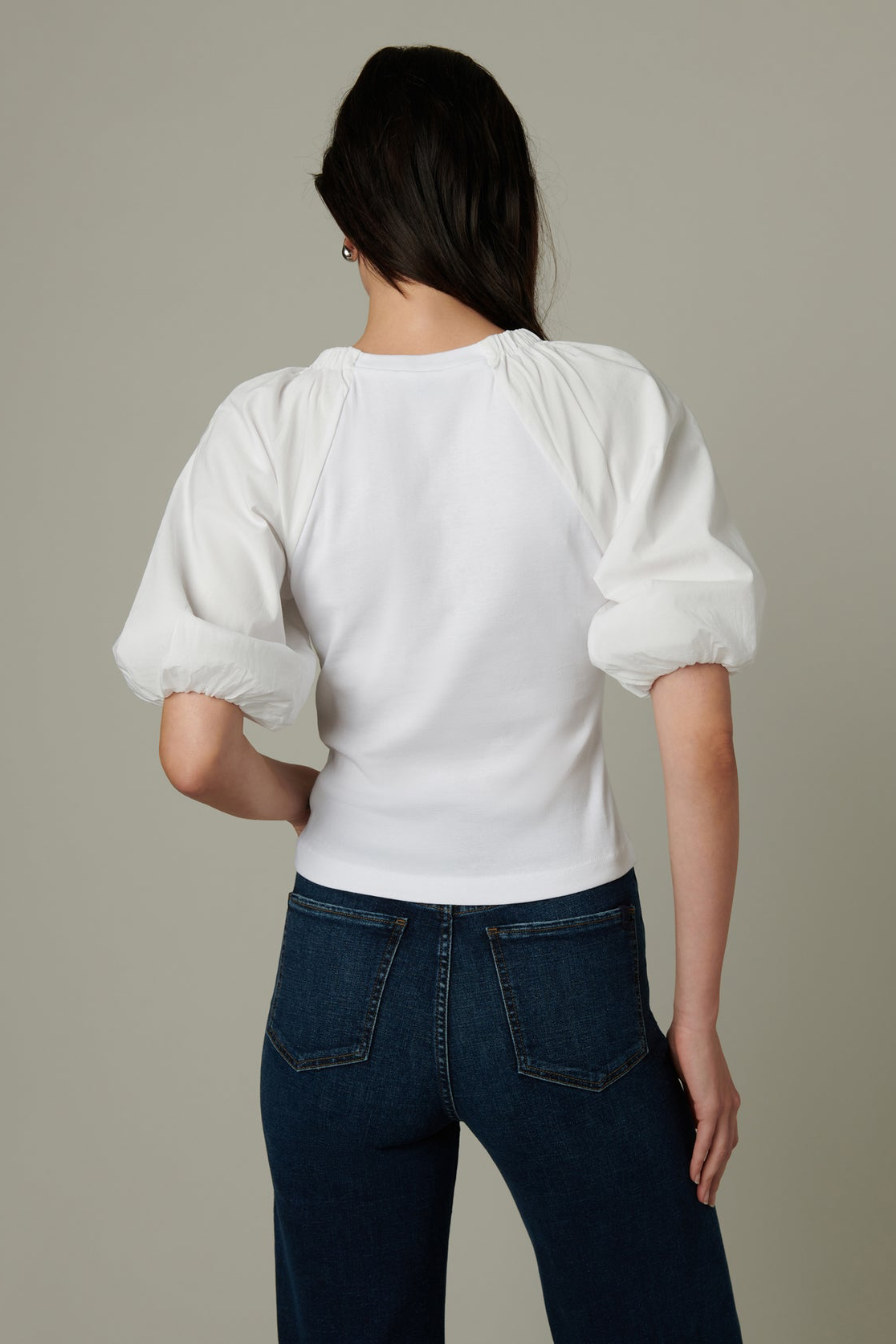 The Lila Top - Optic White