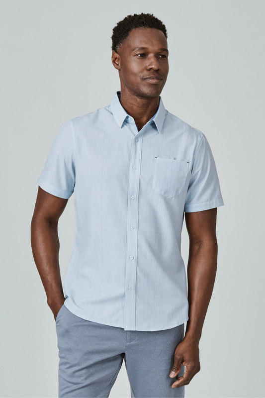 Vista Short Sleeve Shirt - Seafood