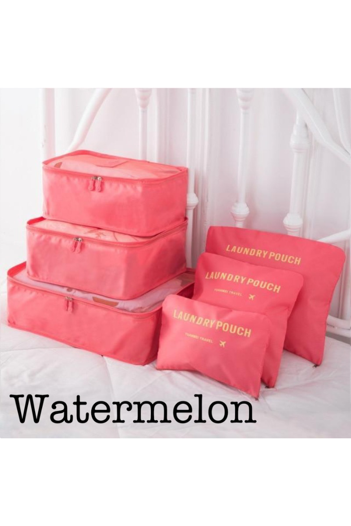 6 Piece Travel Organizer