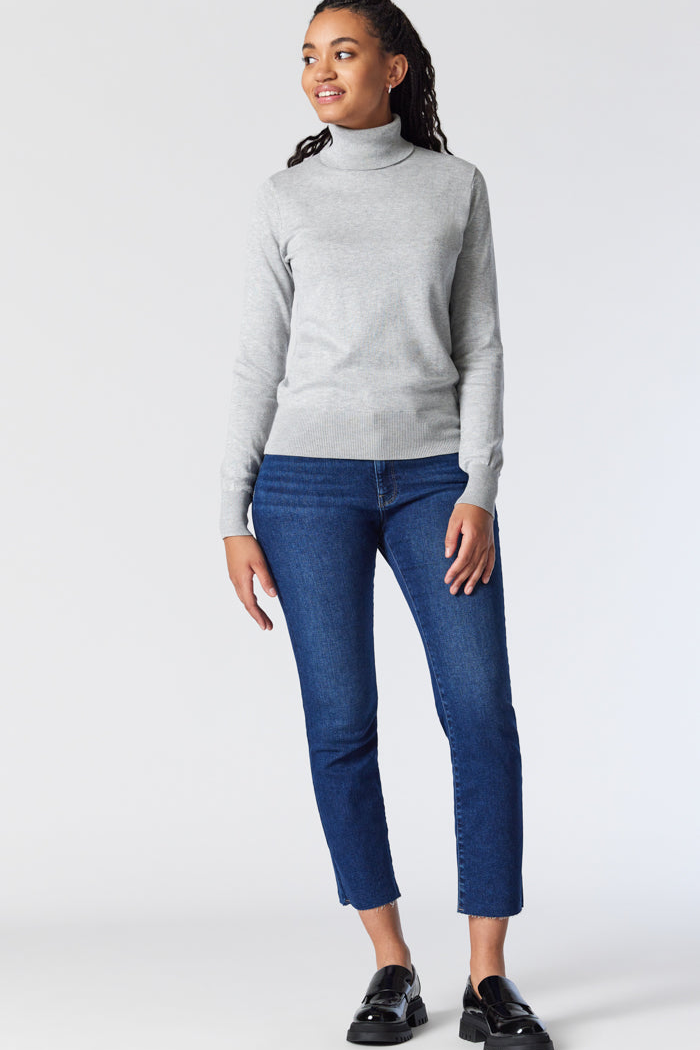 Viola Straight Leg Jeans - Dark Brushed LA Blue