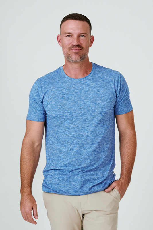 Short Sleeve Core Tee Azure
