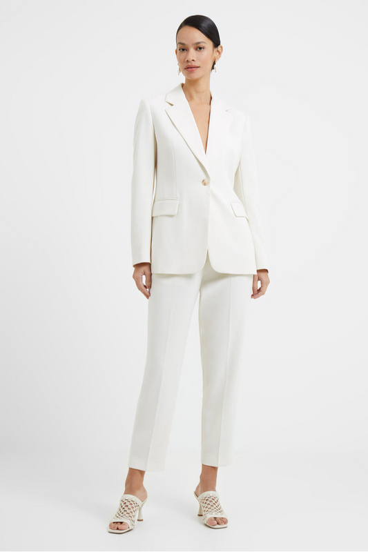 Whisper Tapered Trouser- Summer White