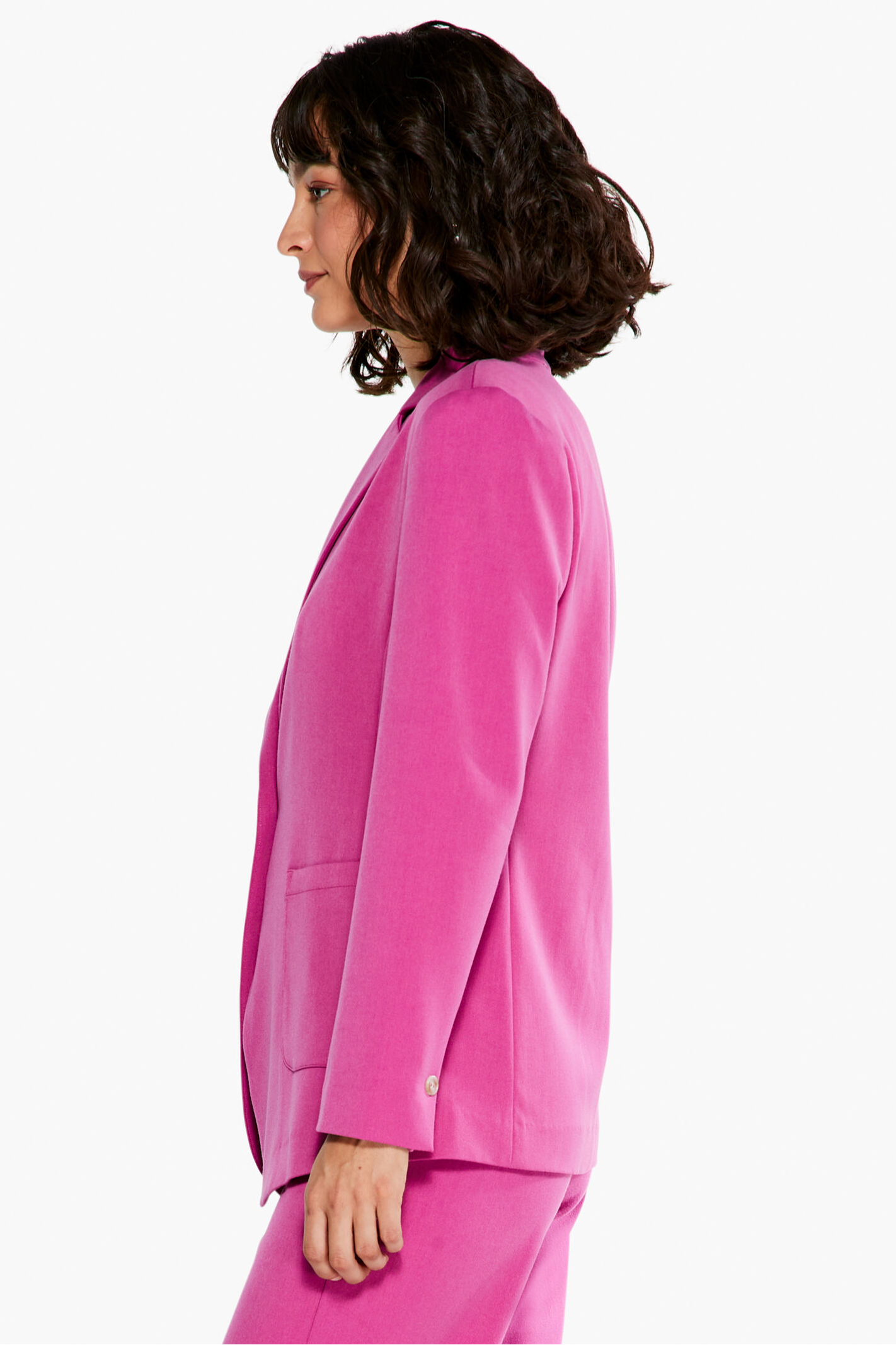Work It Blazer- Orchid Petal