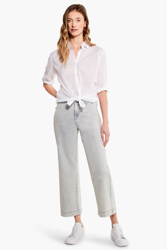 Nic + Zoe Mid Rise Wide Leg Jeans
