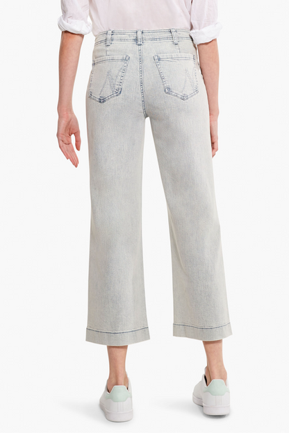 Nic + Zoe Mid Rise Wide Leg Jeans
